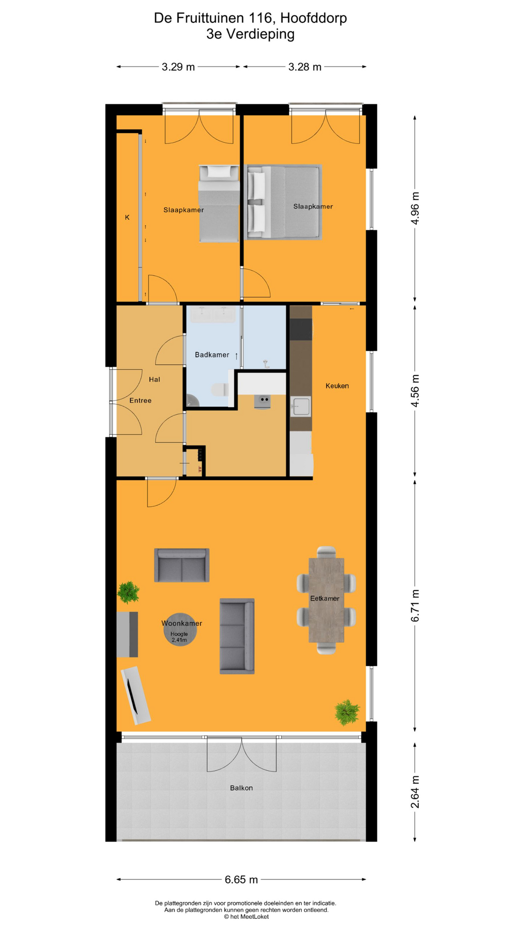 De Fruittuinen 116 , 2132 NZ Hoofddorp map